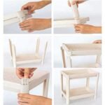 4 Tiers Rectangular Storage Rack – Multi-Purpose Space Saver - Image 3