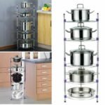 Super Pot Stand 5 Layer Kitchen Pot Organizer - Image 3